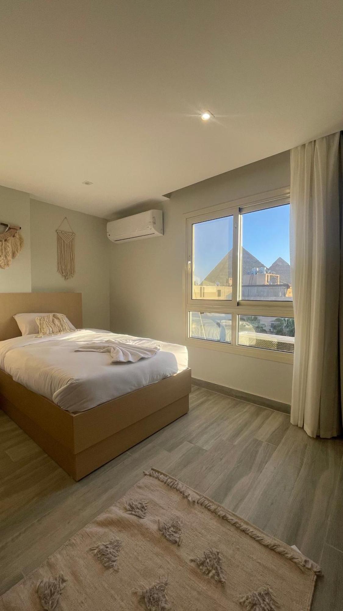 Diyar Pyramids Inn Kafret el-Gabal Eksteriør billede