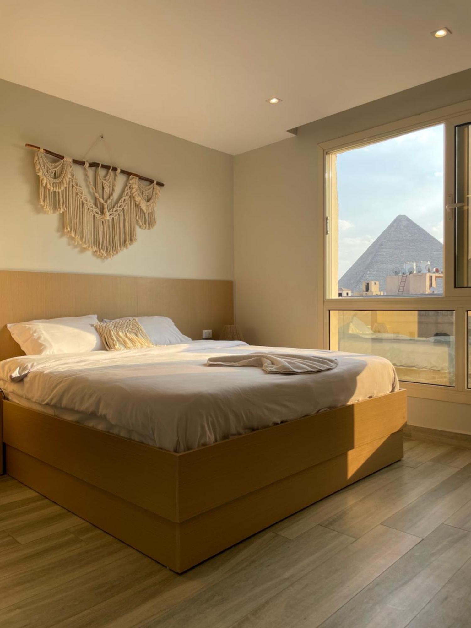 Diyar Pyramids Inn Kafret el-Gabal Eksteriør billede